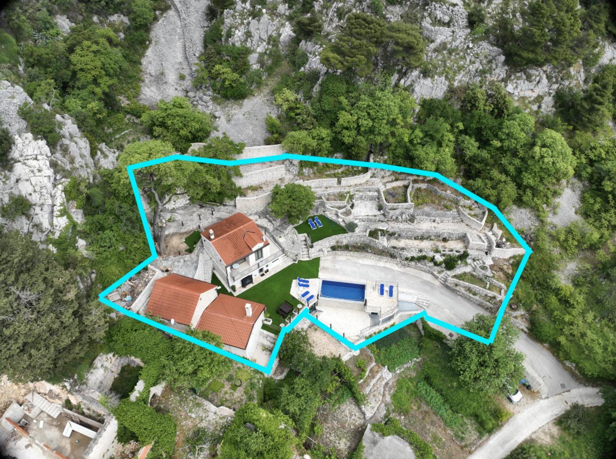 Stonehouse Residence In Makarska With Heated Pool Exteriör bild