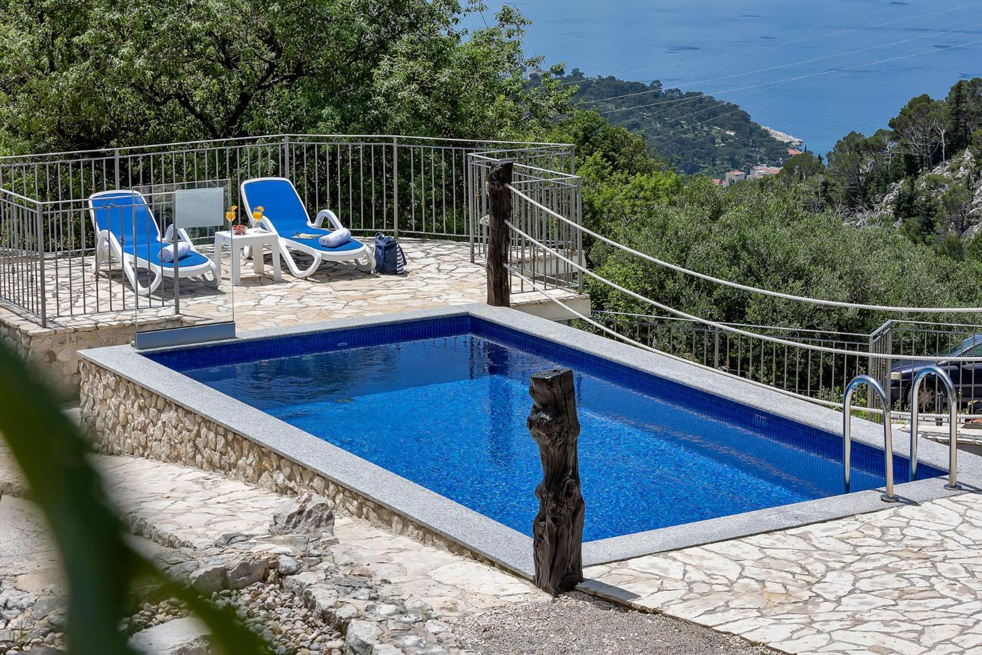 Stonehouse Residence In Makarska With Heated Pool Exteriör bild