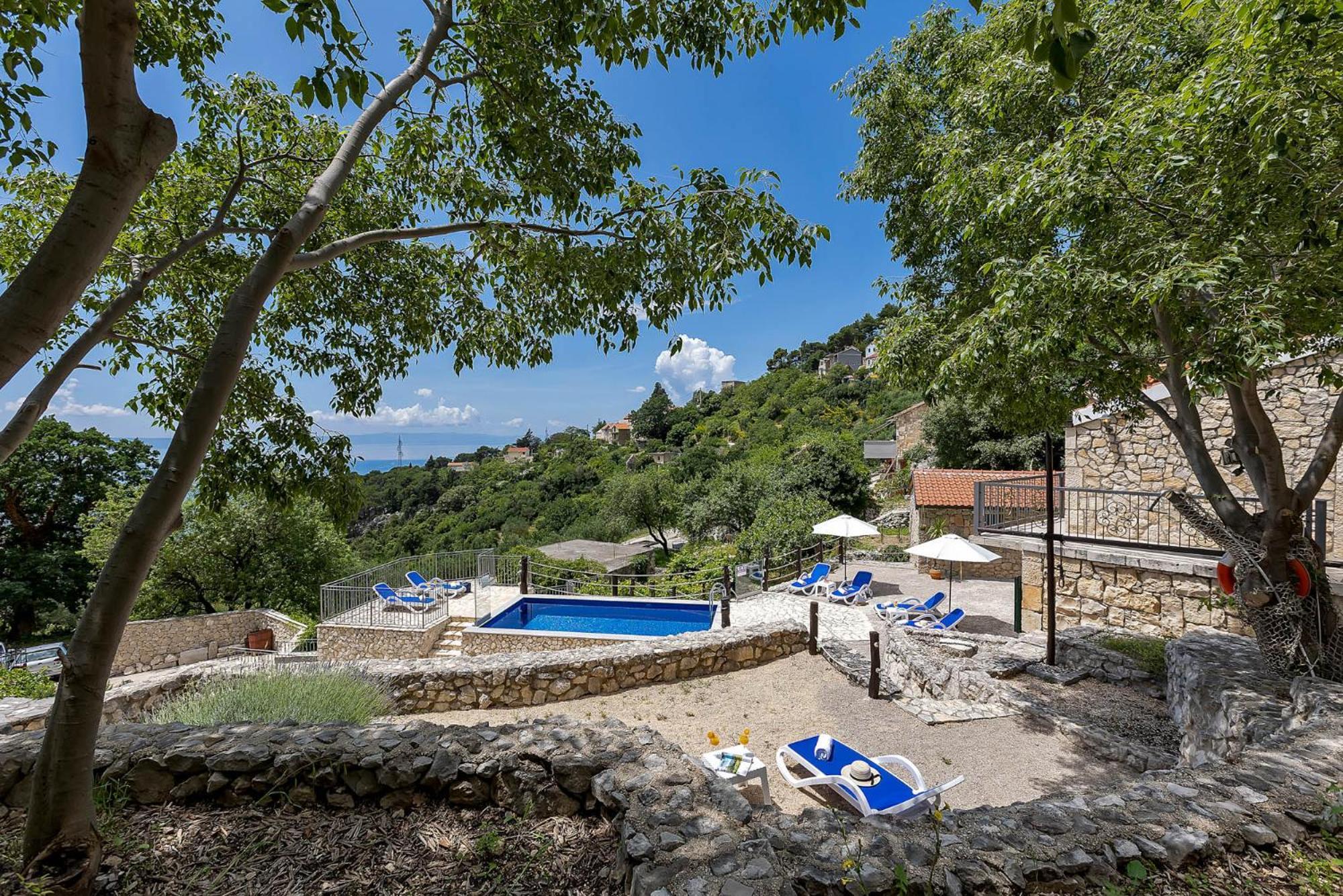 Stonehouse Residence In Makarska With Heated Pool Exteriör bild